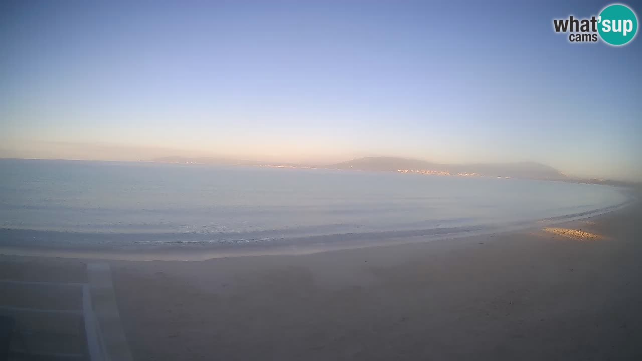 Spletna kamera plaža Maia Pia – Alghero – Sardinija – Italija