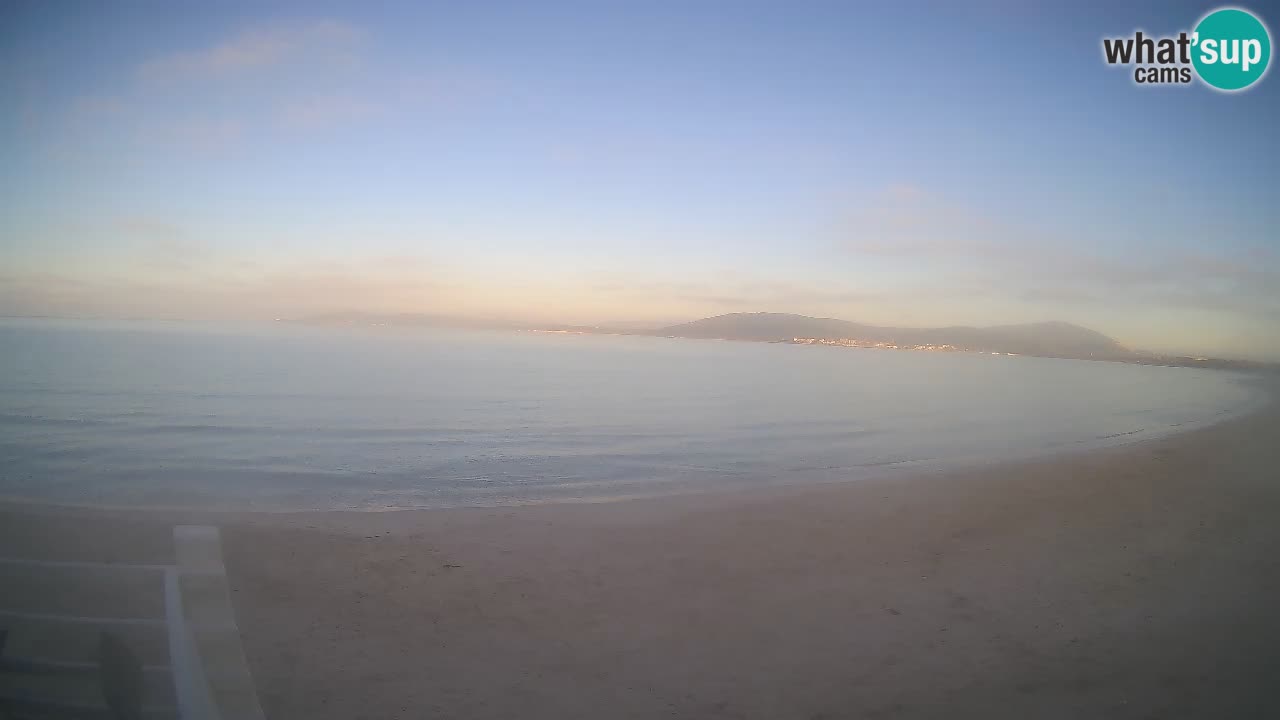 Live webcam Maia Pia beach – Alghero – Sardinia – Italy