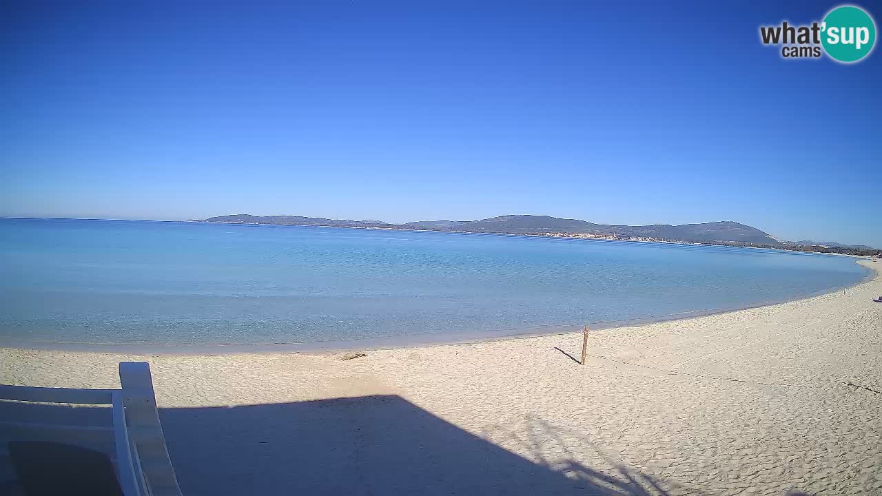 Spletna kamera plaža Maia Pia – Alghero – Sardinija – Italija