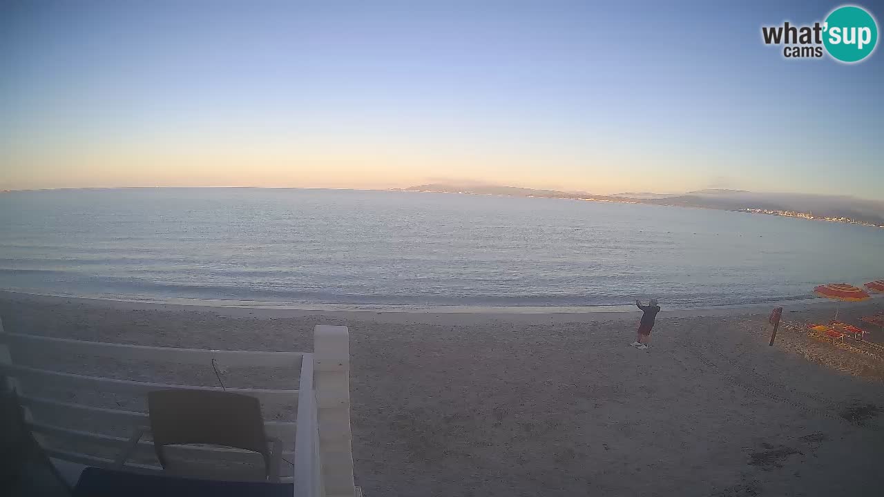 Live webcam Maia Pia beach – Alghero – Sardinia – Italy
