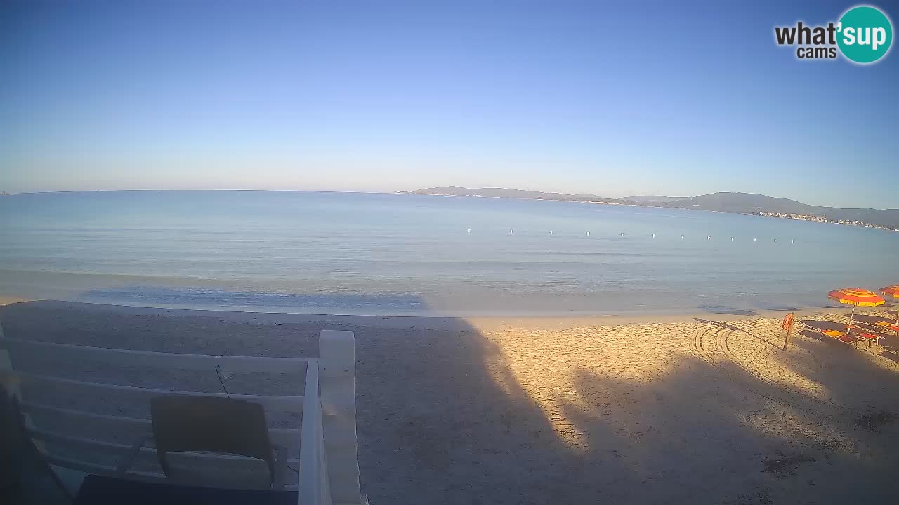 Webcam en vivo Playa de Maia Pia – Alghero – Cerdeña – Italia
