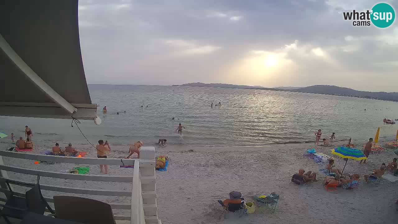 Spletna kamera plaža Maia Pia – Alghero – Sardinija – Italija