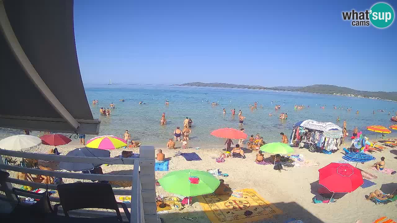 Spletna kamera plaža Maia Pia – Alghero – Sardinija – Italija