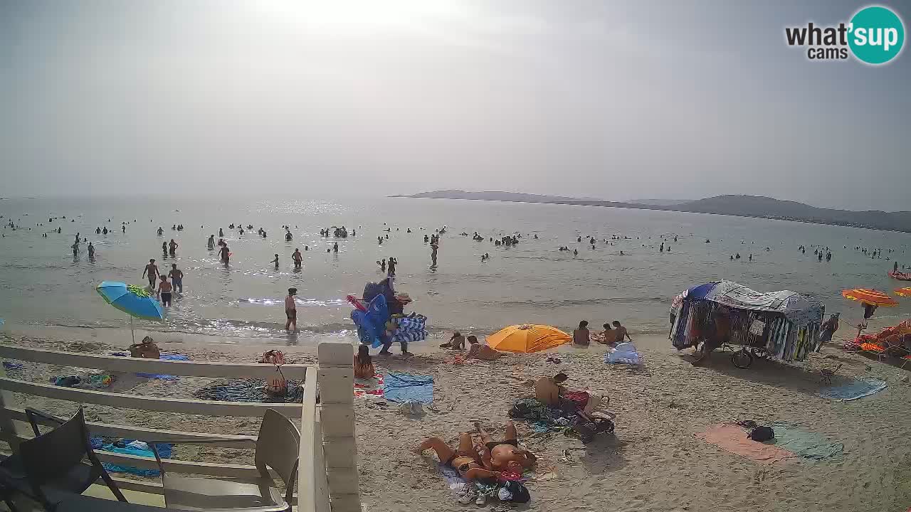 Live Webcam Strand Maia Pia – Alghero – Sardinien – Italien