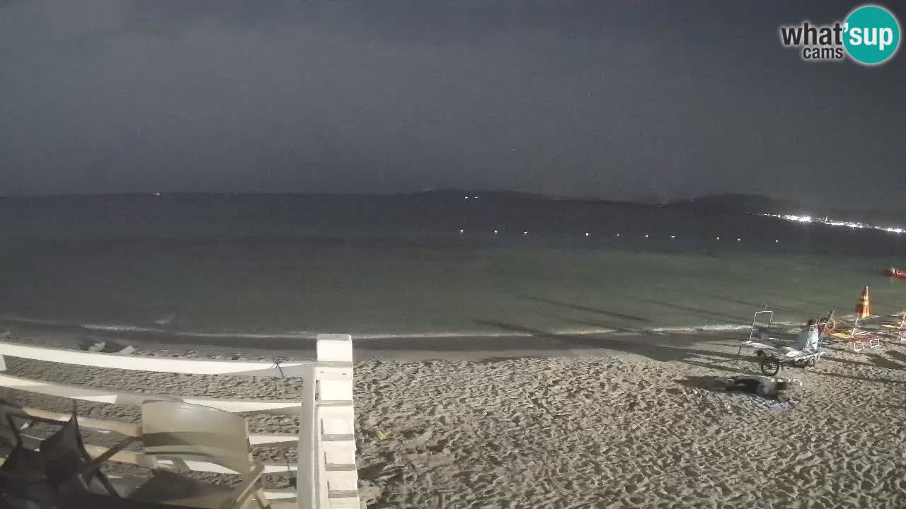 Webcam en direct Plage de Maia Pia – Alghero – Sardaigne – Italie