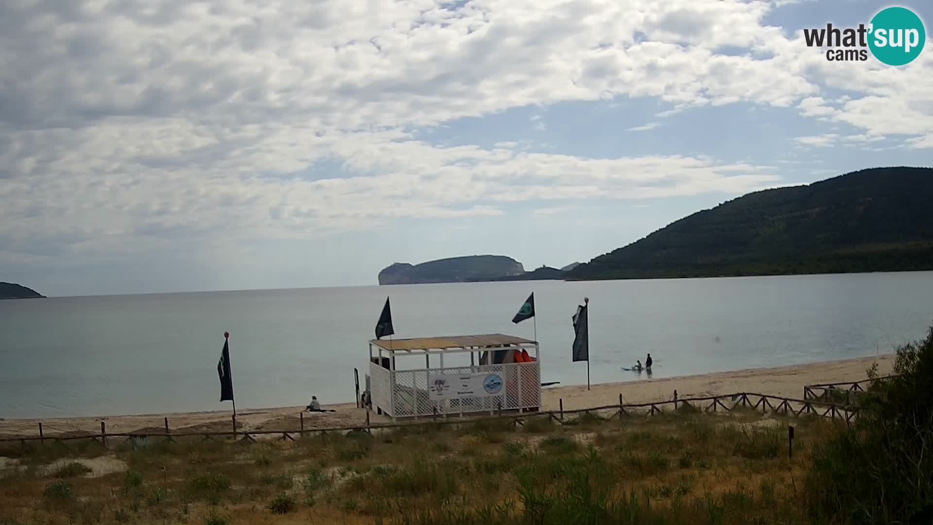 Webcam en direct Plage de La Stalla Riviera del Corallo – Alghero – Sardaigne – Italie