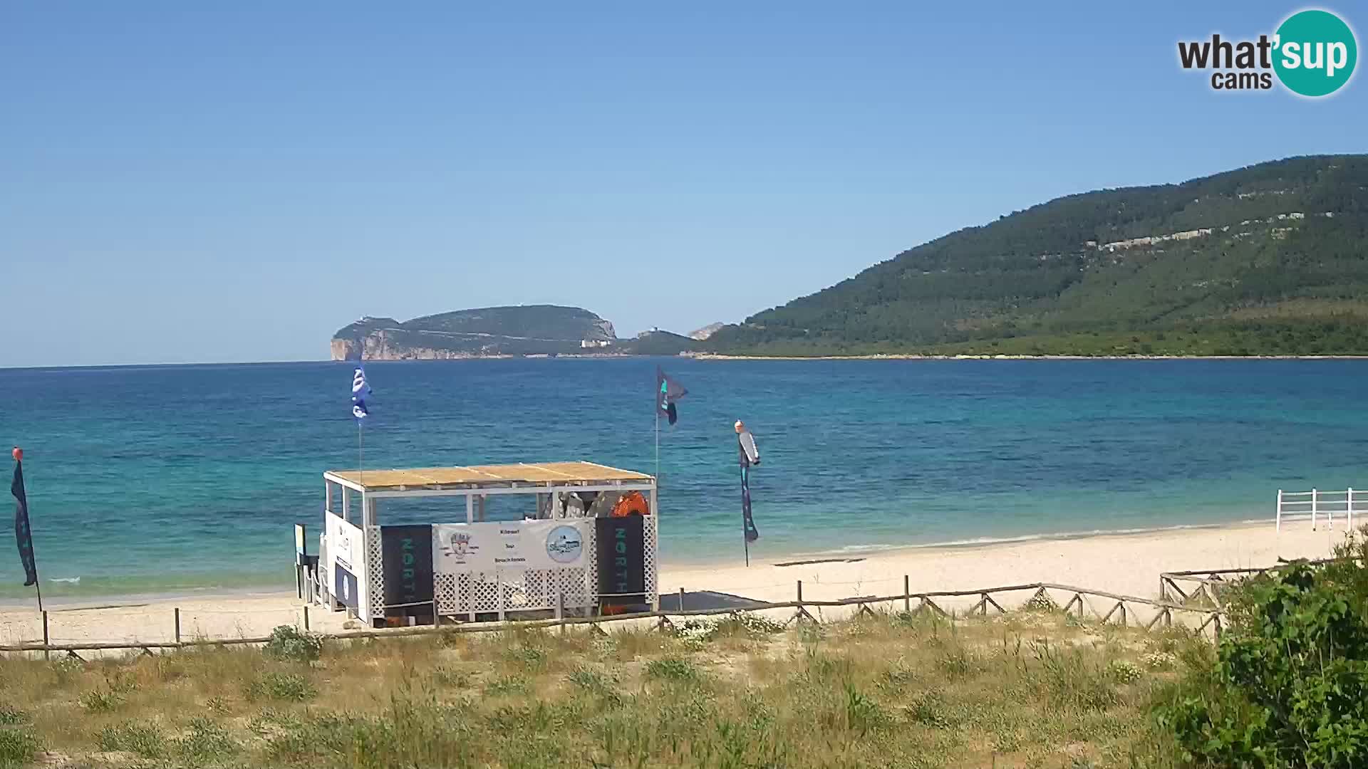 Live Webcam La Stalla Strand Riviera del Corallo – Alghero – Sardinien – Italien