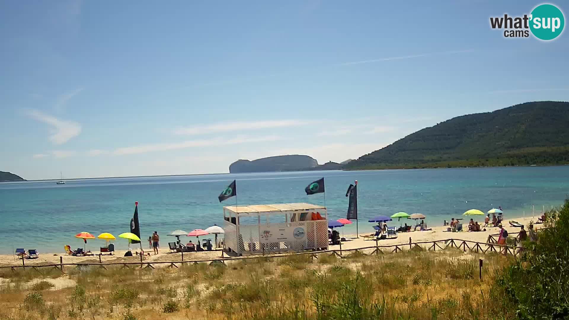 Webcam spiaggia La Stalla Riviera del Corallo – Alghero – Sardegna