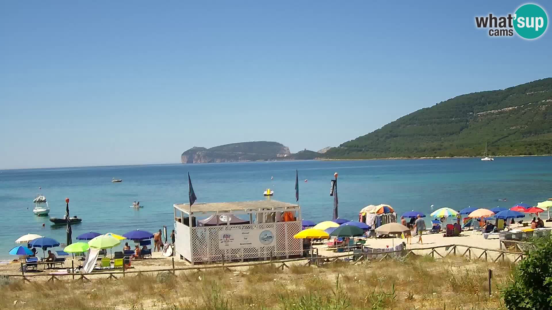 Live Webcam La Stalla Strand Riviera del Corallo – Alghero – Sardinien – Italien