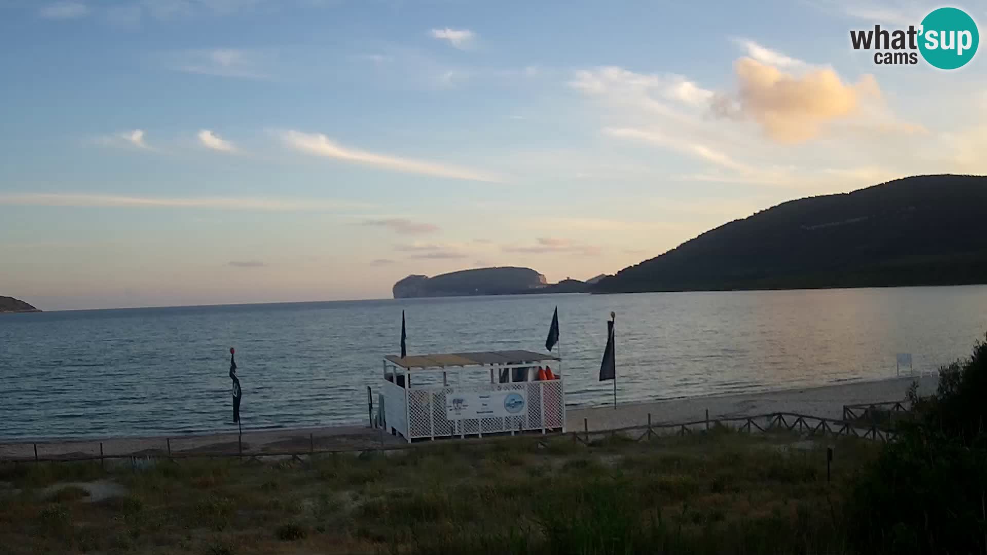 Live Webcam La Stalla Strand Riviera del Corallo – Alghero – Sardinien – Italien