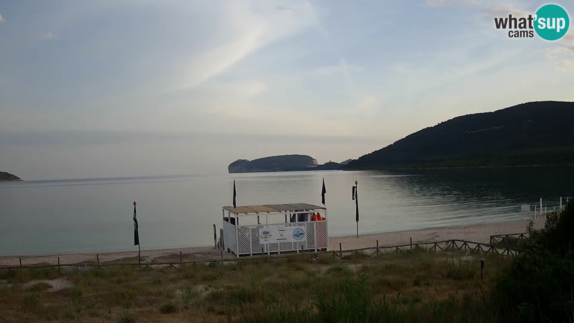 Web kamera uživo plaža La Stalla Riviera del Corallo – Alghero – Sardinija – Italija