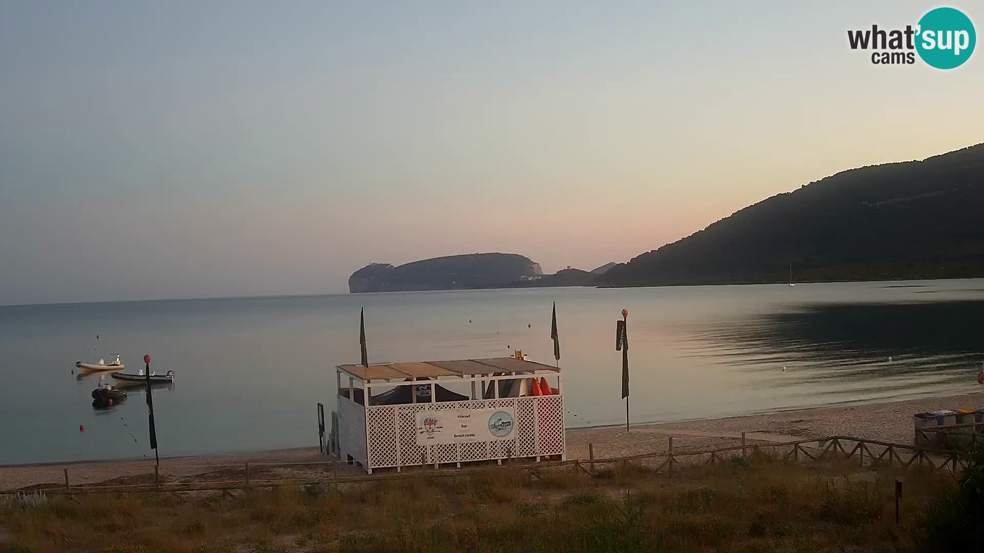 Spletna kamera plaža La Stalla Riviera del Corallo – Alghero – Sardinija – Italija
