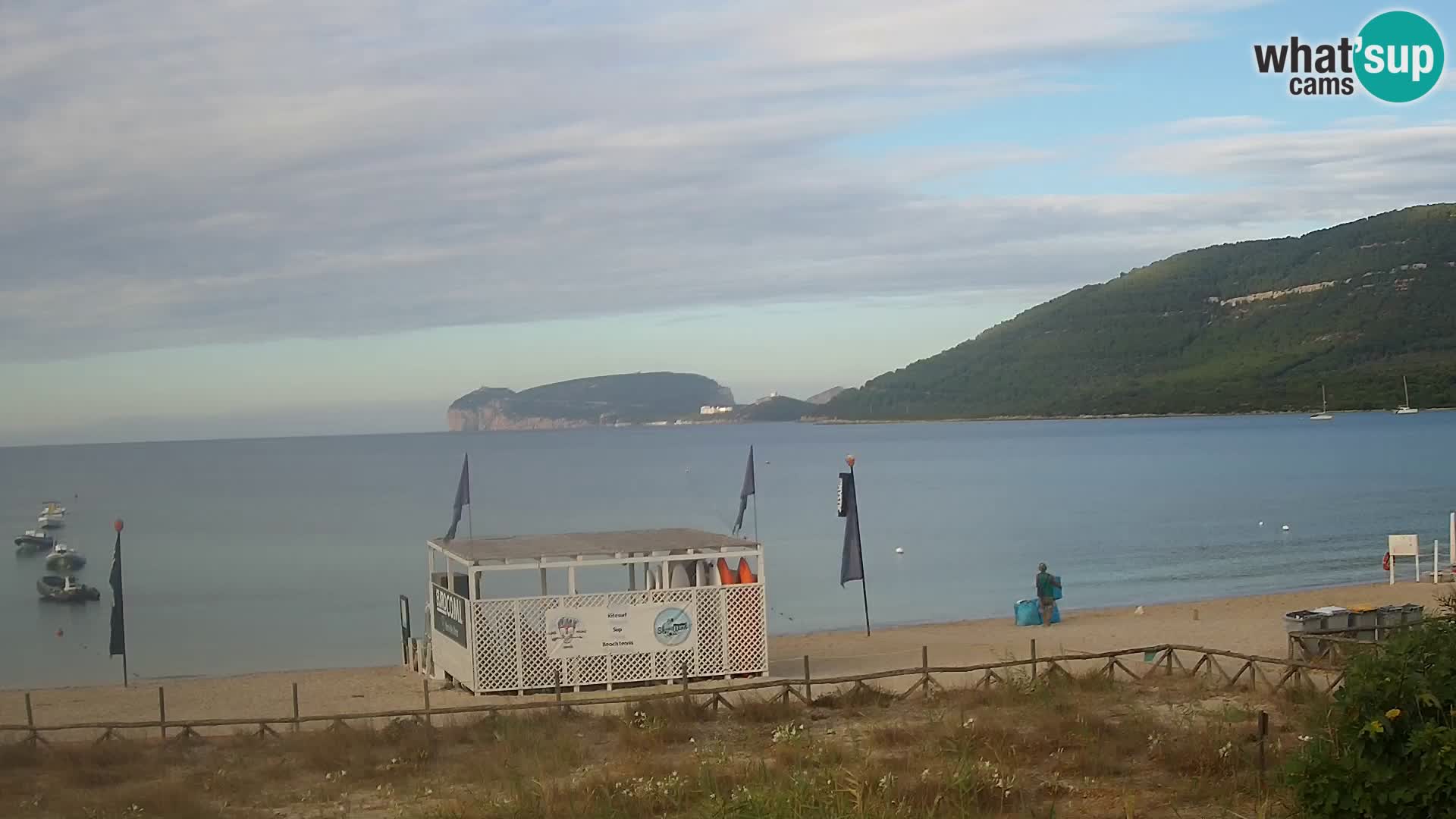 Webcam en direct Plage de La Stalla Riviera del Corallo – Alghero – Sardaigne – Italie