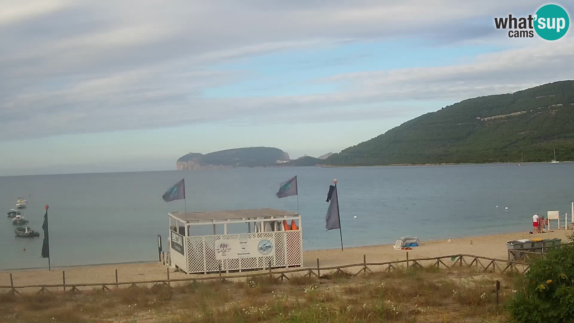 Spletna kamera plaža La Stalla Riviera del Corallo – Alghero – Sardinija – Italija