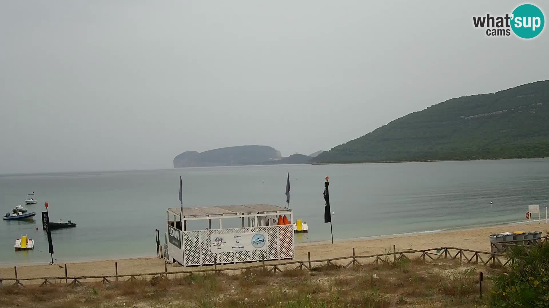 Webcam spiaggia La Stalla Riviera del Corallo – Alghero – Sardegna