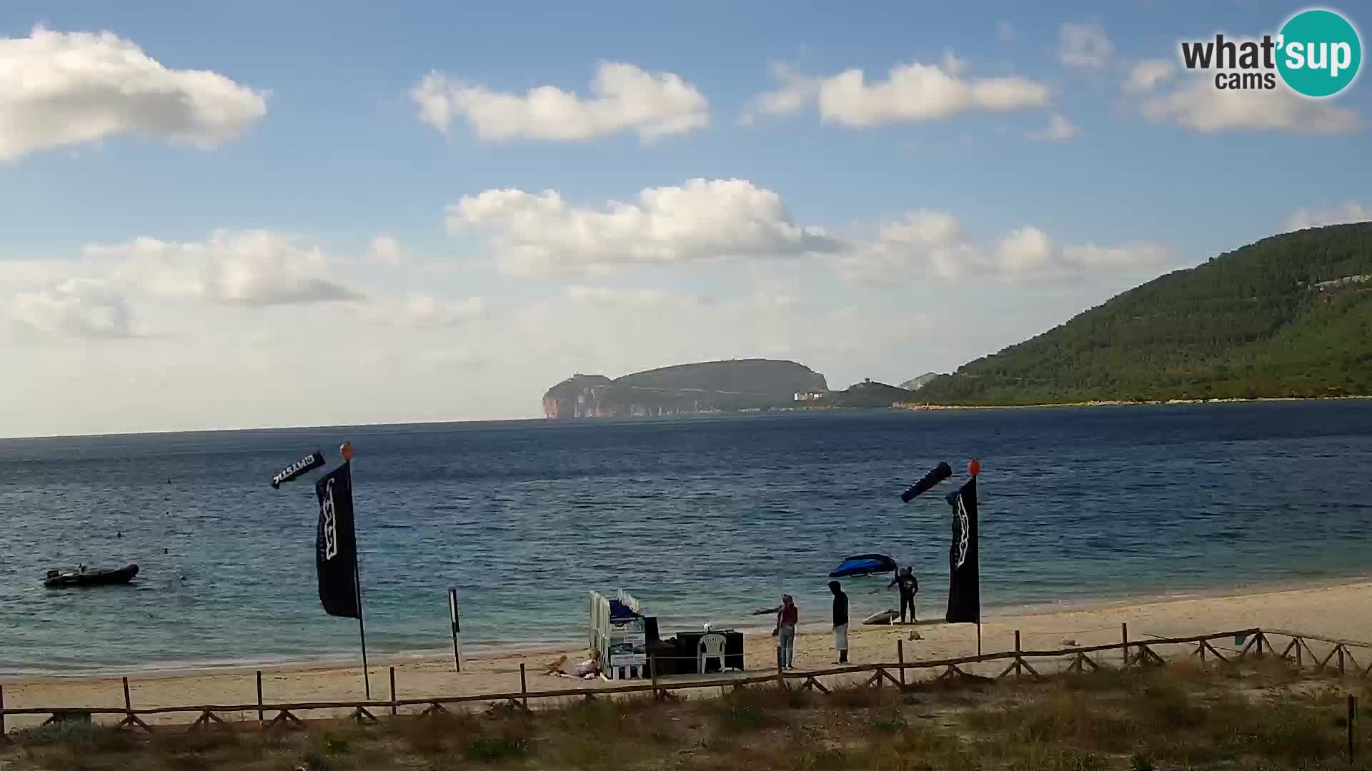 Spletna kamera plaža La Stalla Riviera del Corallo – Alghero – Sardinija – Italija