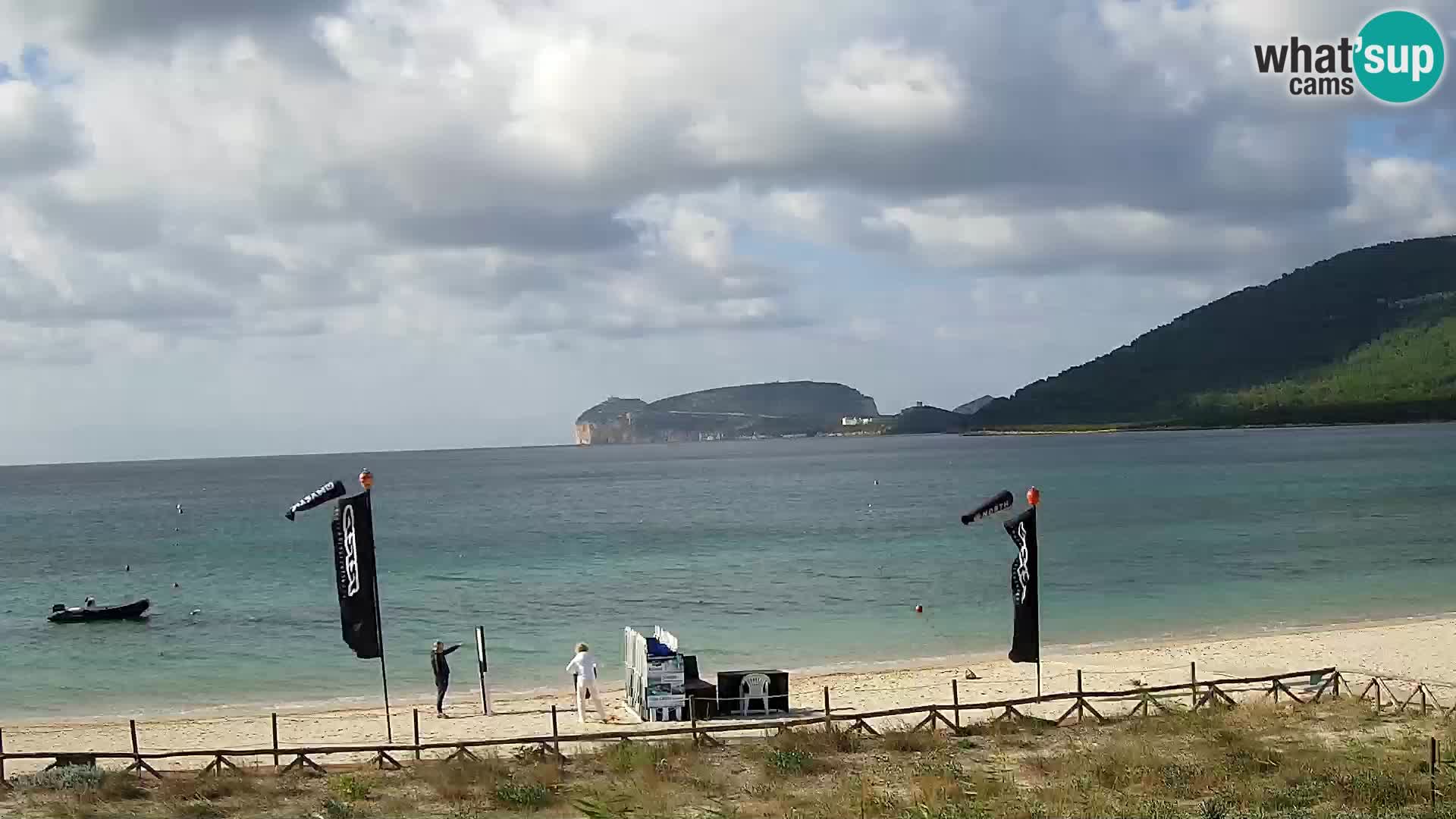 Spletna kamera plaža La Stalla Riviera del Corallo – Alghero – Sardinija – Italija