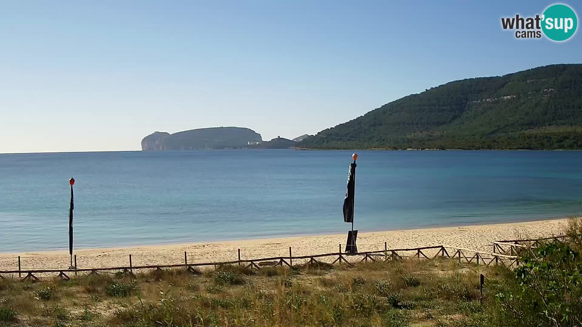 Webcam spiaggia La Stalla Riviera del Corallo – Alghero – Sardegna