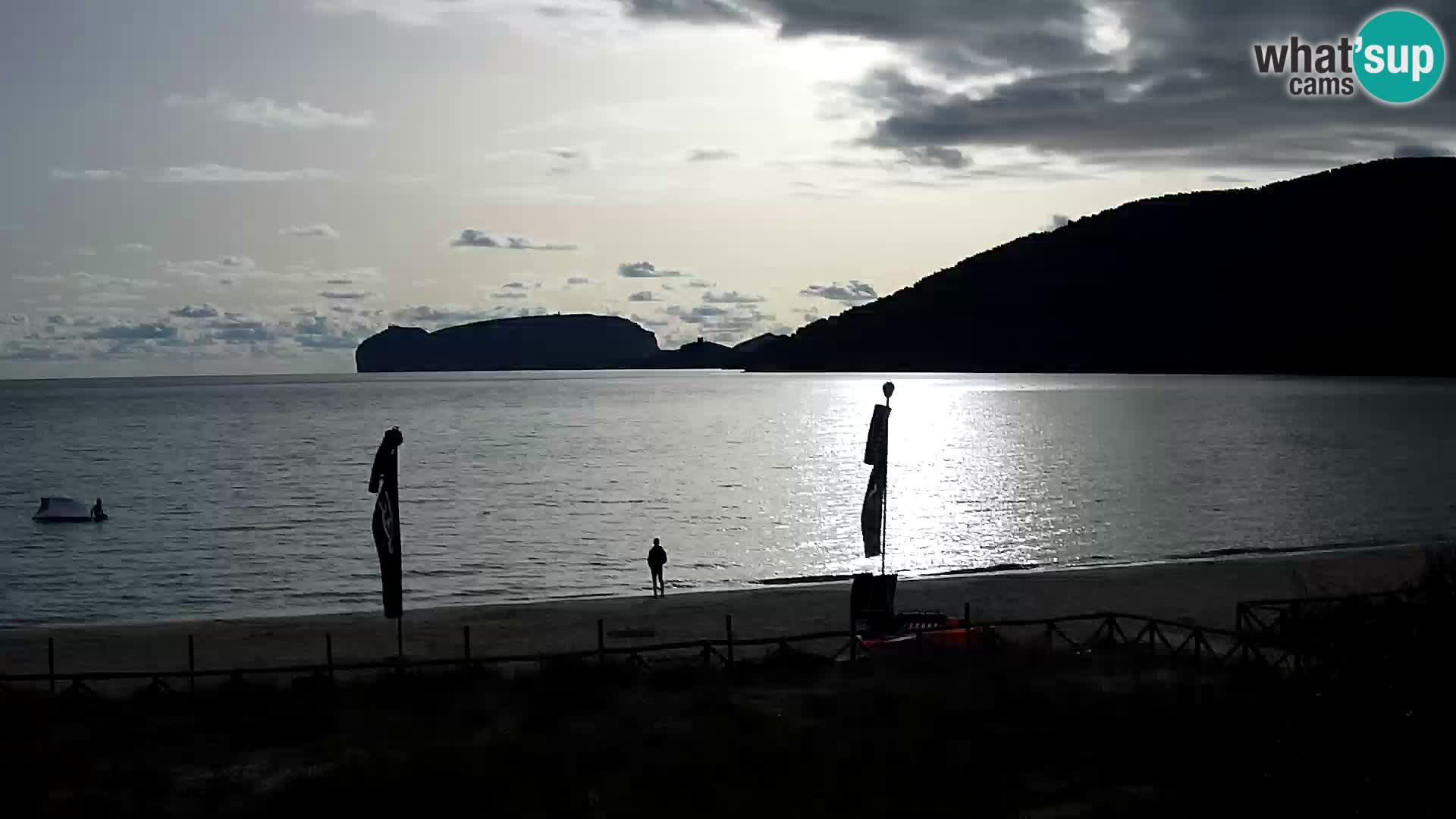 Spletna kamera plaža La Stalla Riviera del Corallo – Alghero – Sardinija – Italija