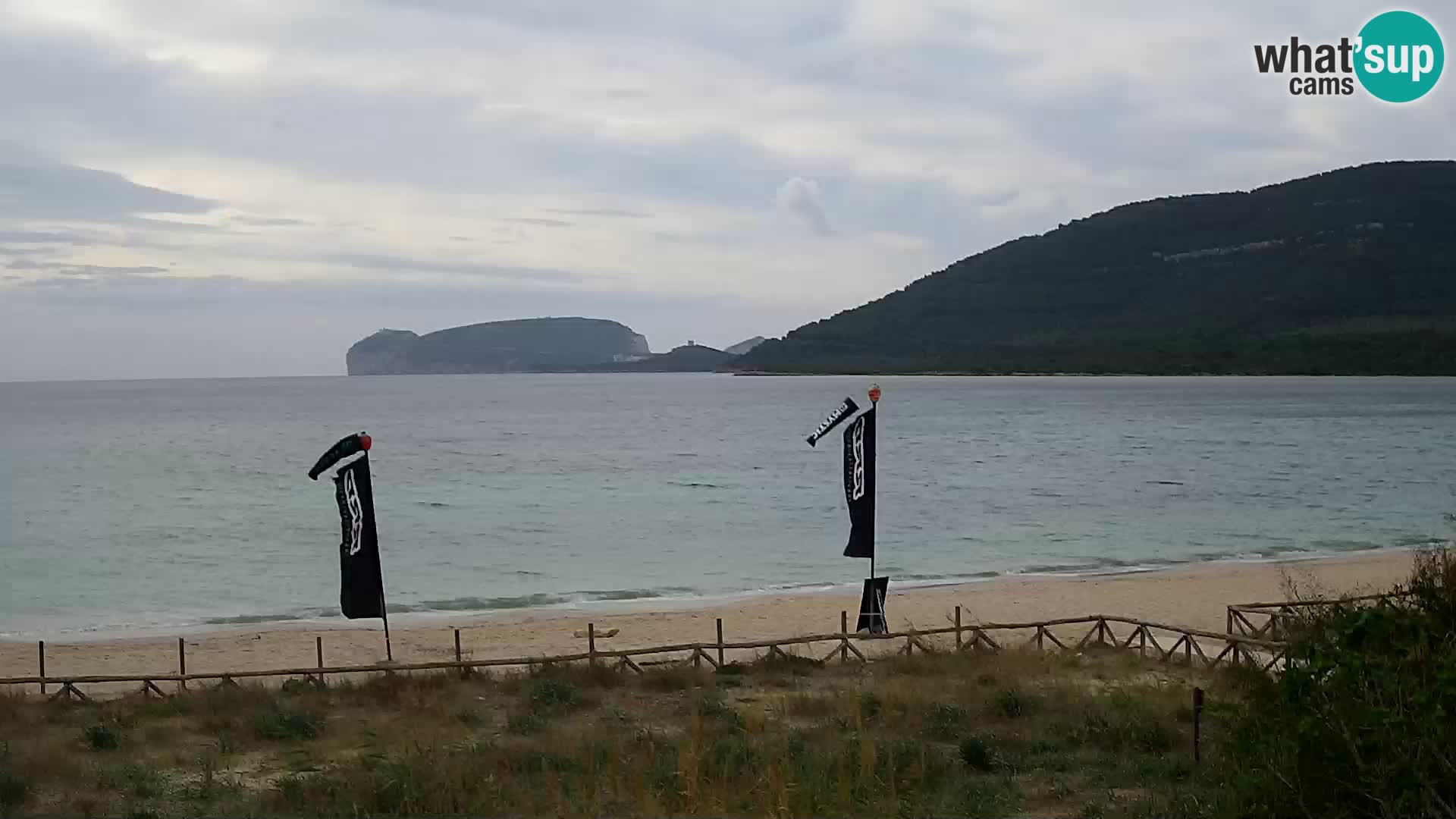 Webcam spiaggia La Stalla Riviera del Corallo – Alghero – Sardegna