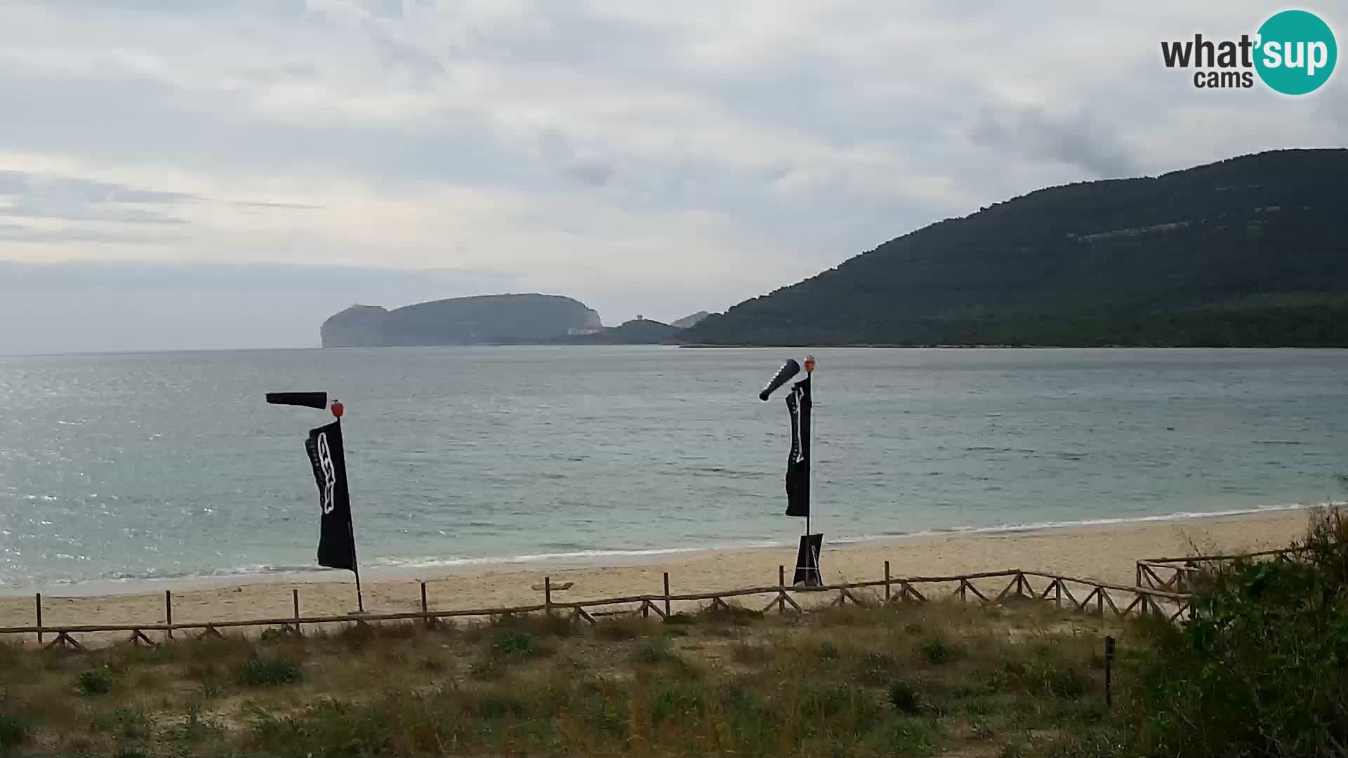 Spletna kamera plaža La Stalla Riviera del Corallo – Alghero – Sardinija – Italija