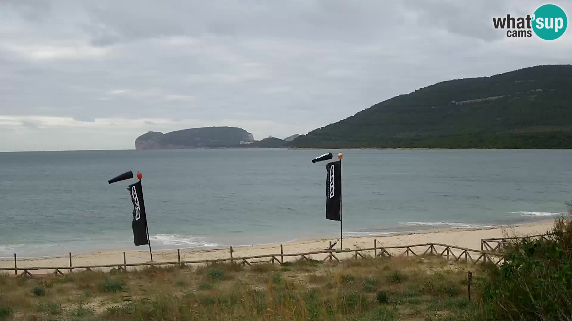 Spletna kamera plaža La Stalla Riviera del Corallo – Alghero – Sardinija – Italija