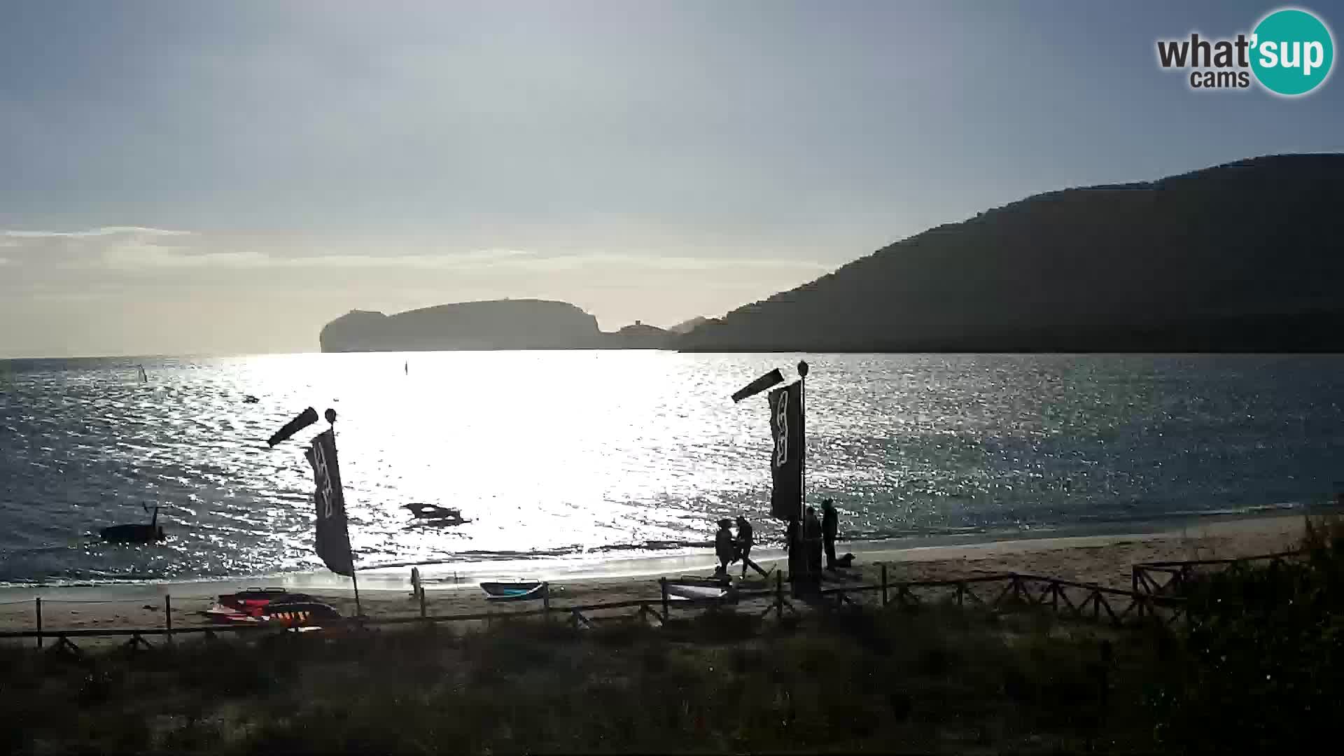 Webcam spiaggia La Stalla Riviera del Corallo – Alghero – Sardegna