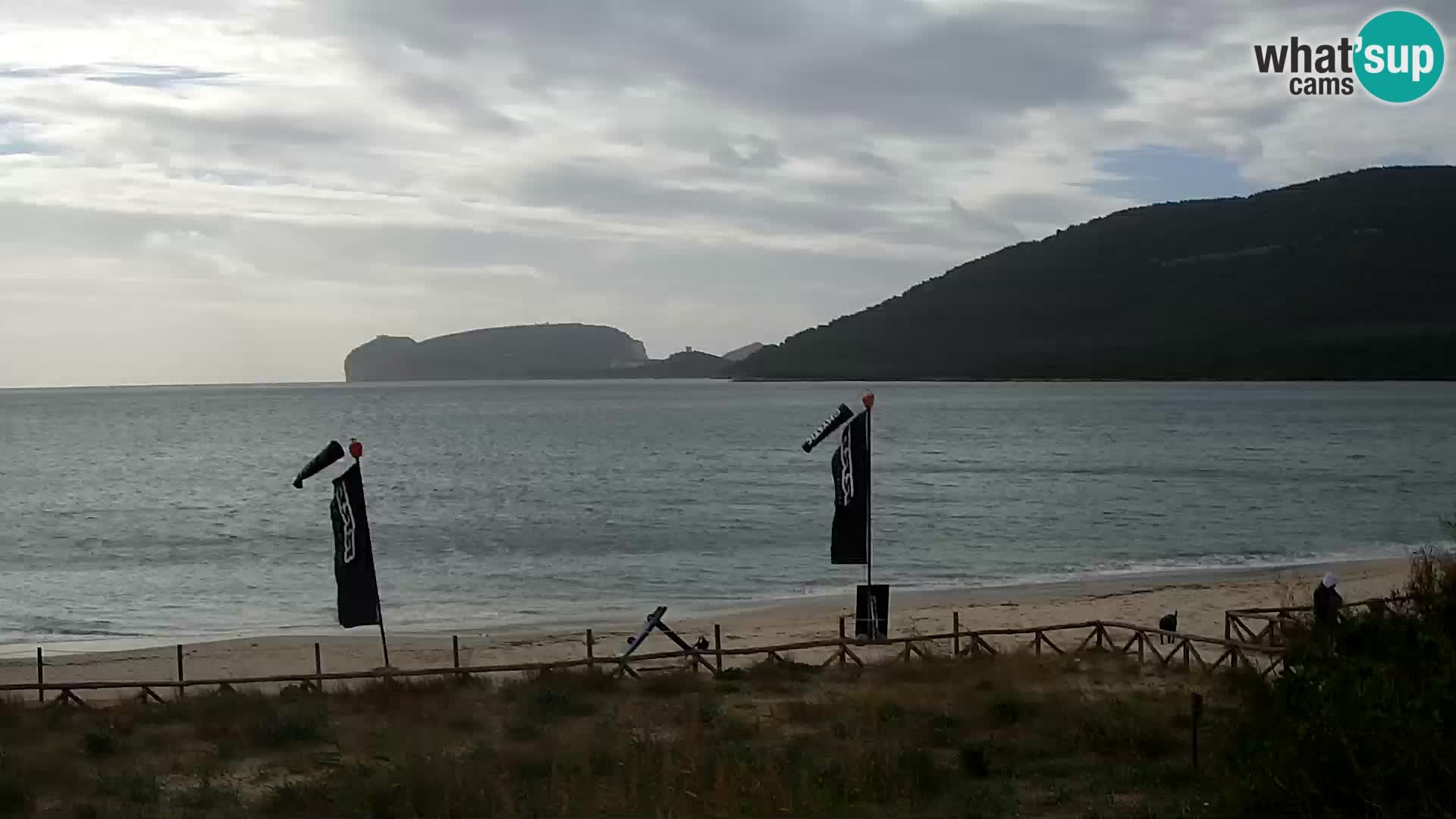 Spletna kamera plaža La Stalla Riviera del Corallo – Alghero – Sardinija – Italija