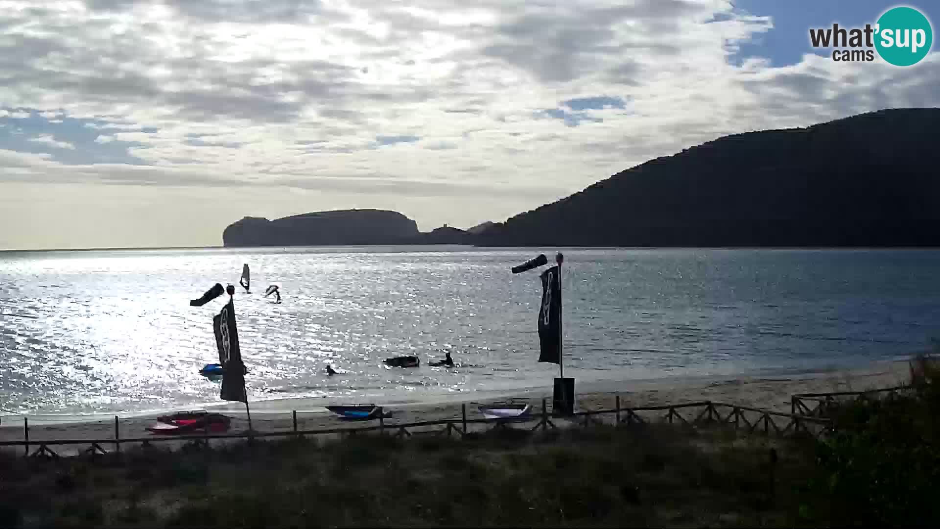 Webcam spiaggia La Stalla Riviera del Corallo – Alghero – Sardegna