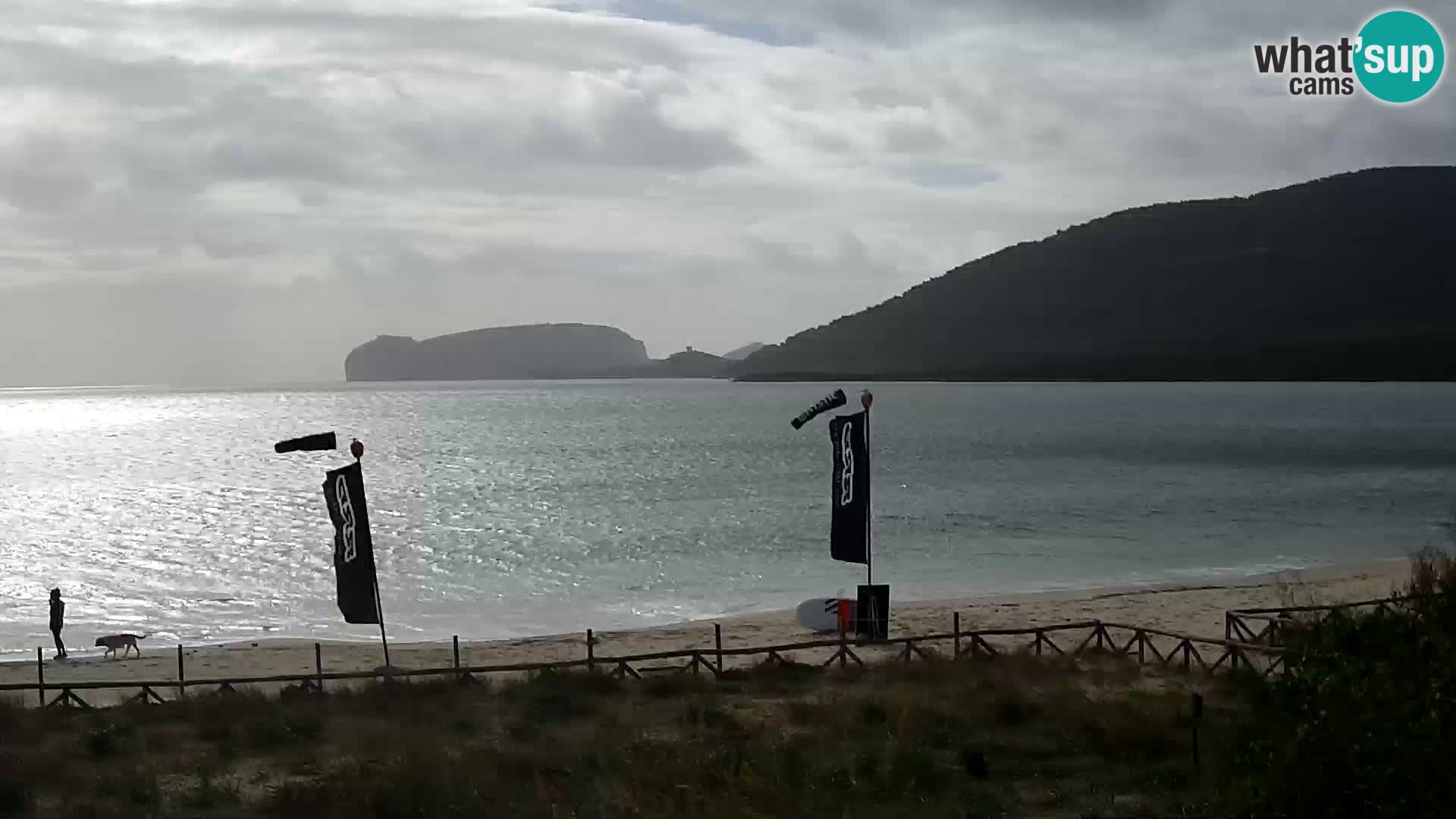 Spletna kamera plaža La Stalla Riviera del Corallo – Alghero – Sardinija – Italija