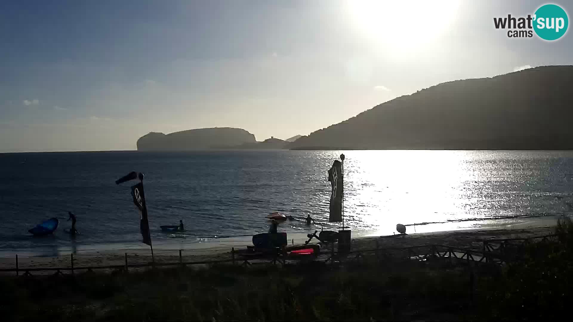 Webcam spiaggia La Stalla Riviera del Corallo – Alghero – Sardegna