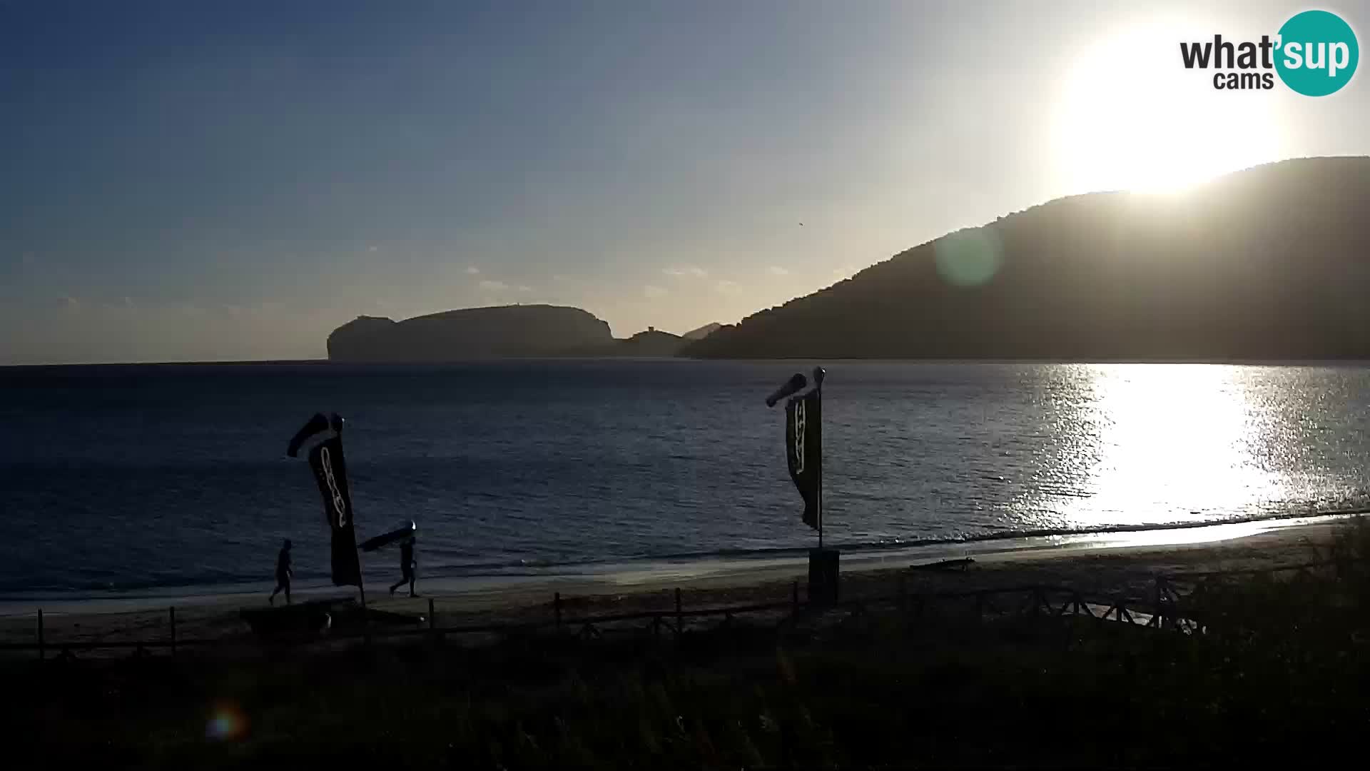 Spletna kamera plaža La Stalla Riviera del Corallo – Alghero – Sardinija – Italija