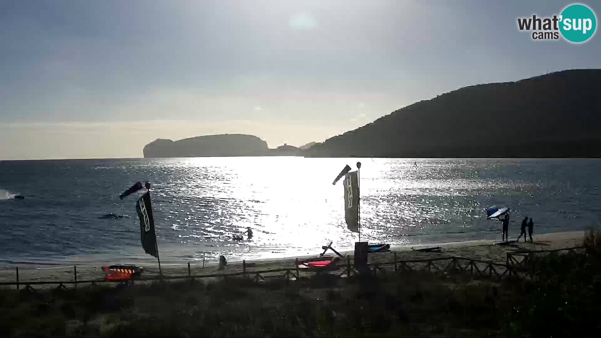 Spletna kamera plaža La Stalla Riviera del Corallo – Alghero – Sardinija – Italija