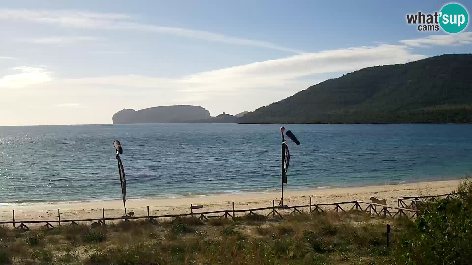 Webcam spiaggia La Stalla Riviera del Corallo – Alghero – Sardegna