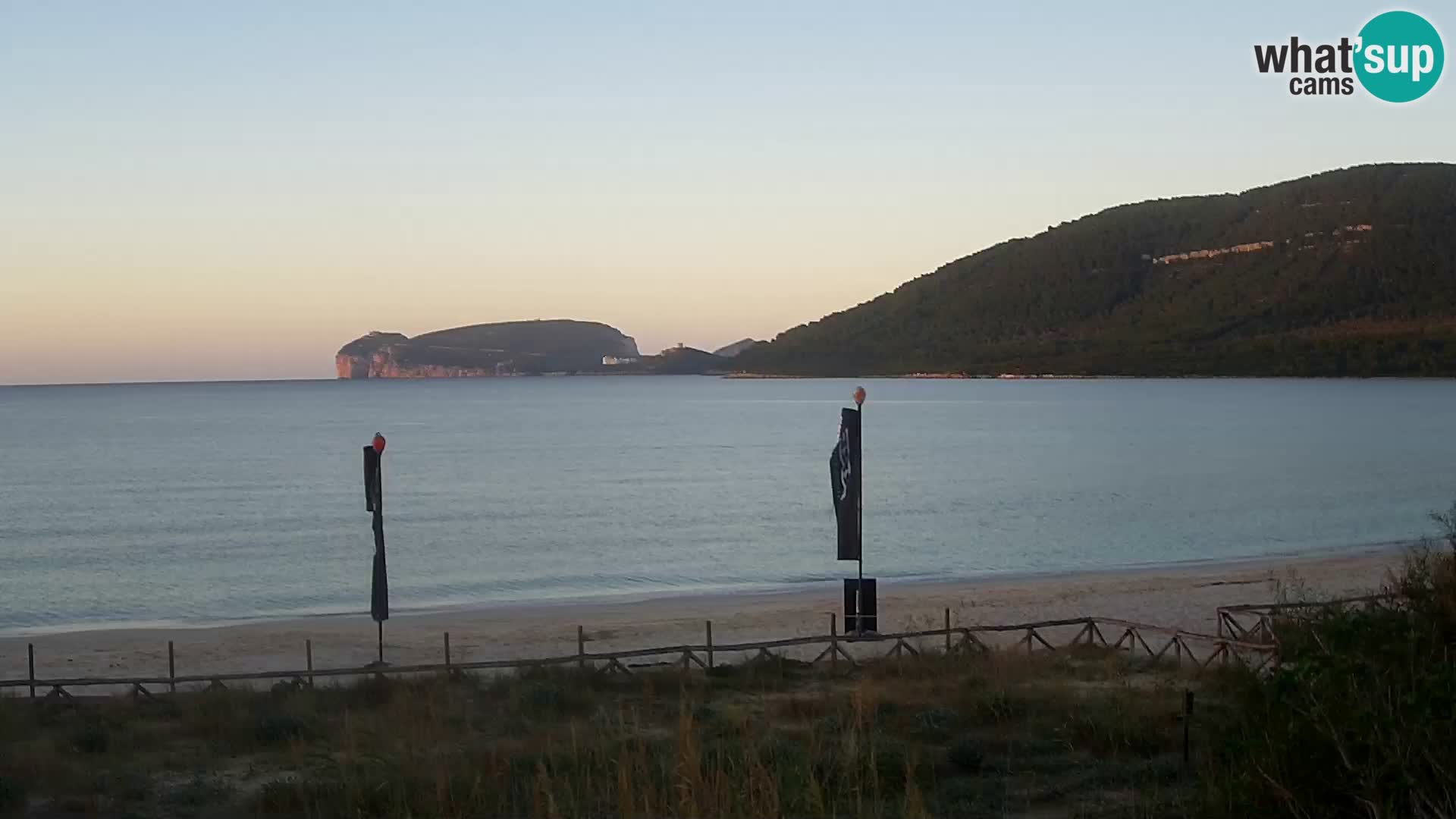 Spletna kamera plaža La Stalla Riviera del Corallo – Alghero – Sardinija – Italija