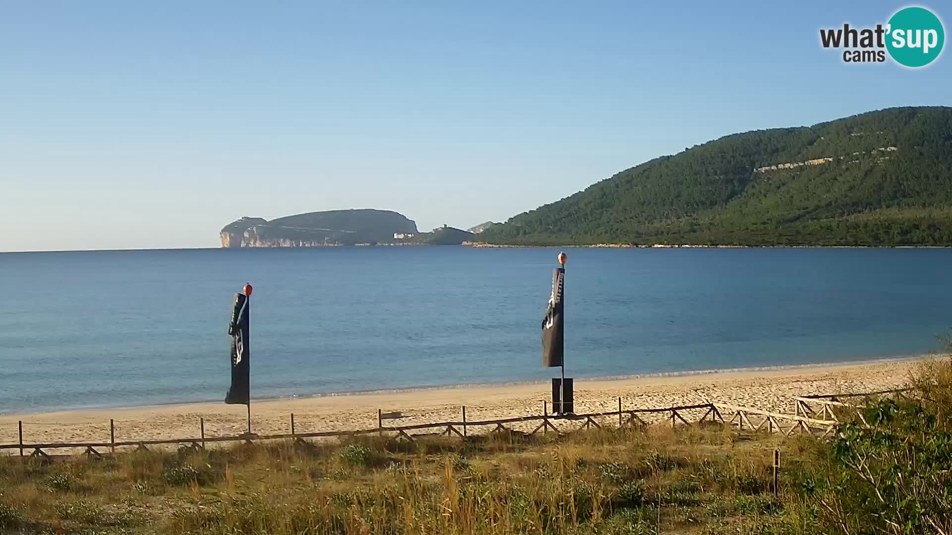 Web kamera uživo plaža La Stalla Riviera del Corallo – Alghero – Sardinija – Italija