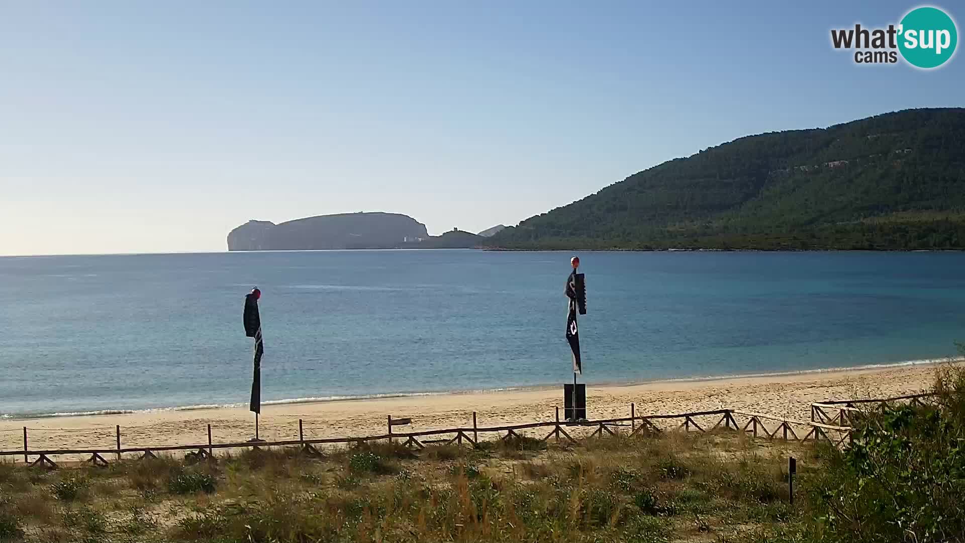 Webcam spiaggia La Stalla Riviera del Corallo – Alghero – Sardegna