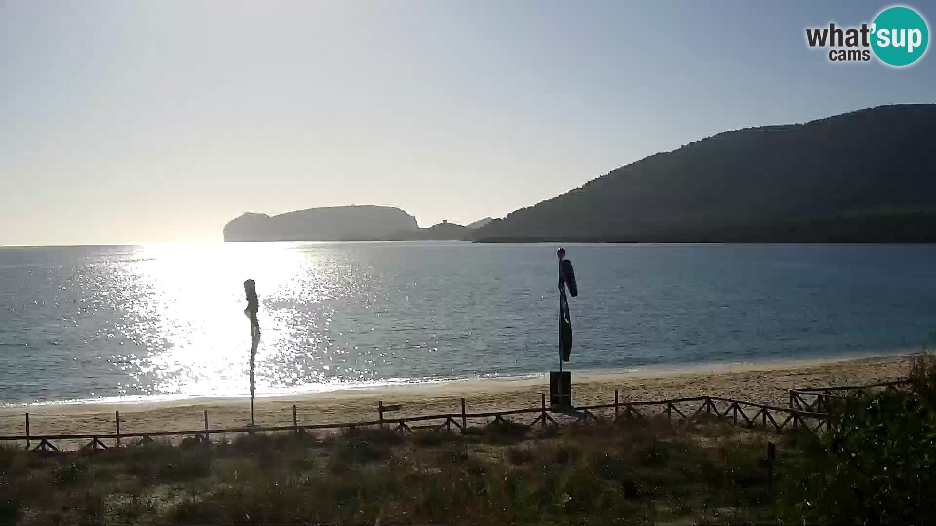 Spletna kamera plaža La Stalla Riviera del Corallo – Alghero – Sardinija – Italija