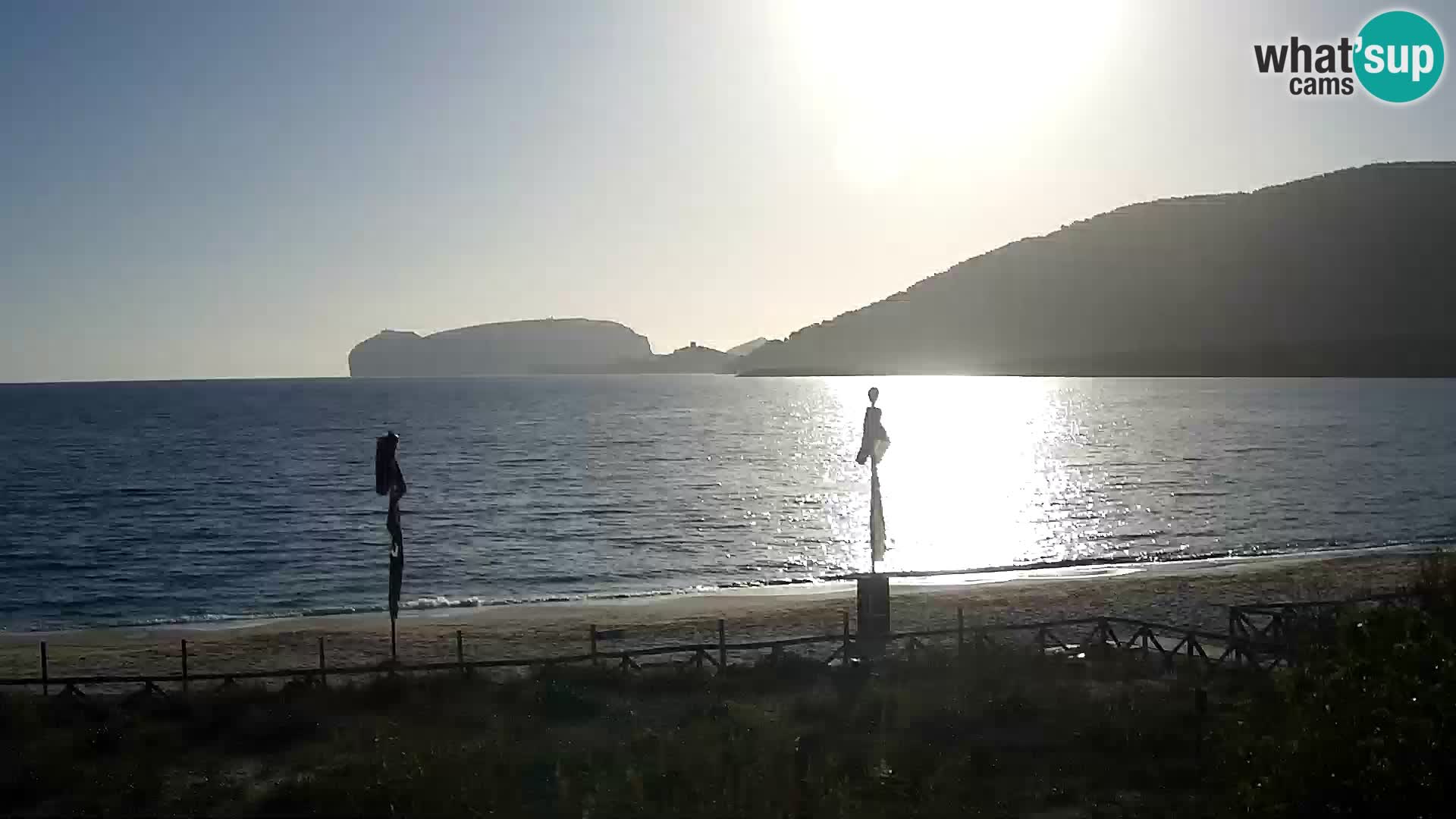 Webcam spiaggia La Stalla Riviera del Corallo – Alghero – Sardegna