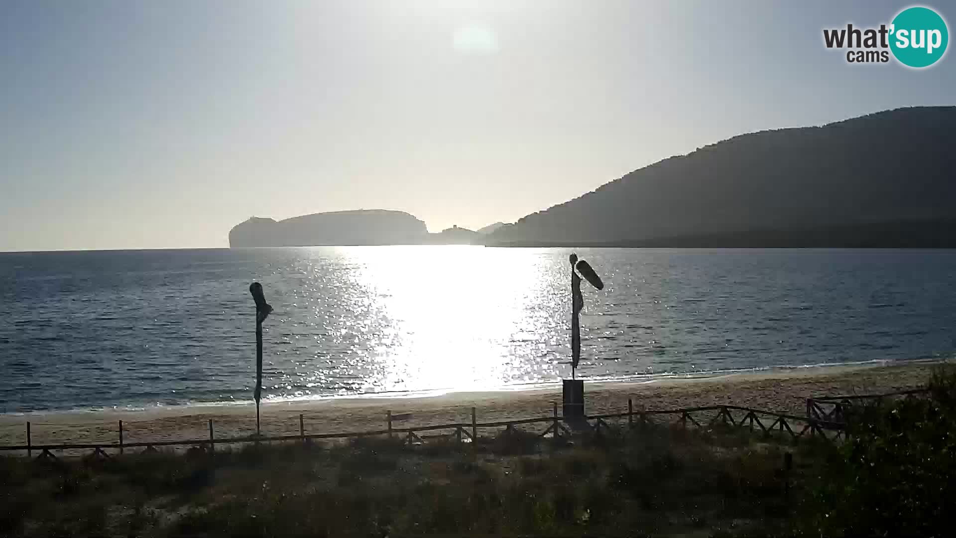 Webcam spiaggia La Stalla Riviera del Corallo – Alghero – Sardegna