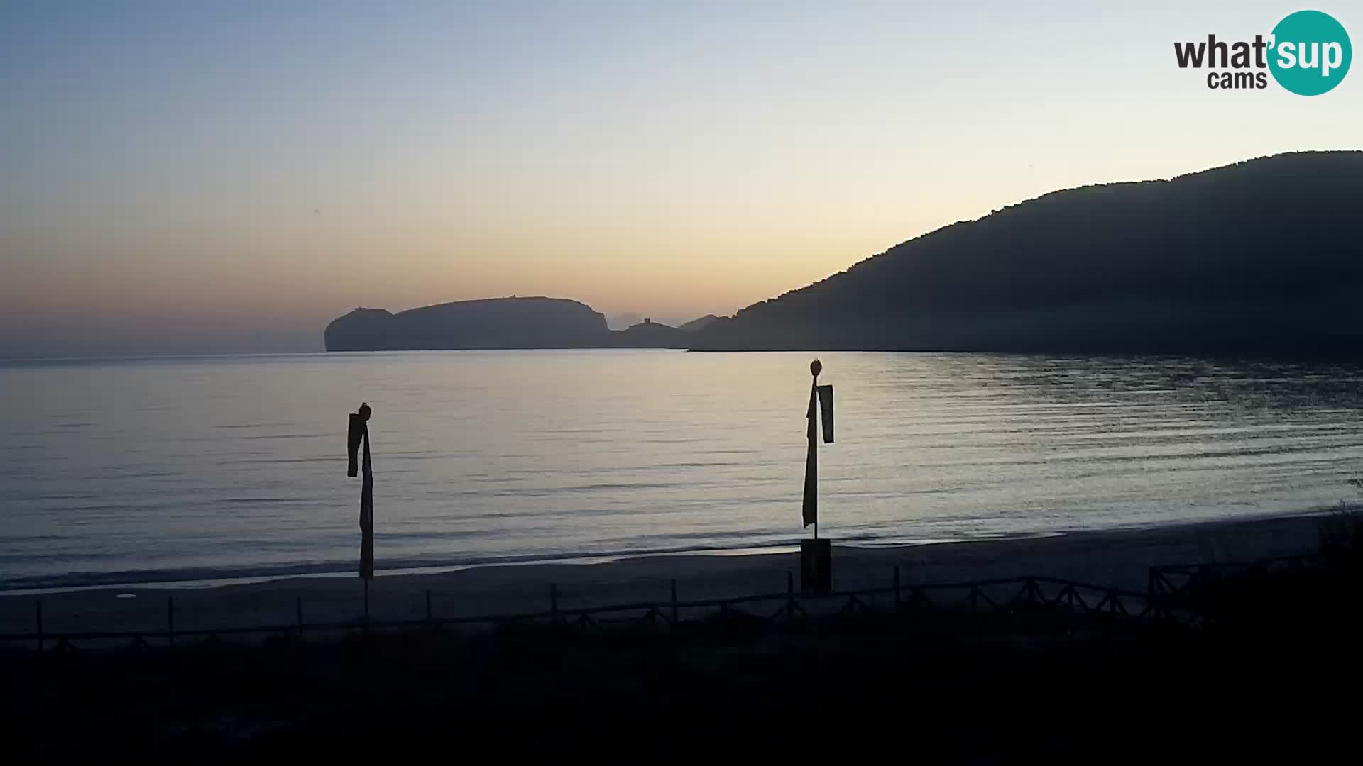 Webcam spiaggia La Stalla Riviera del Corallo – Alghero – Sardegna