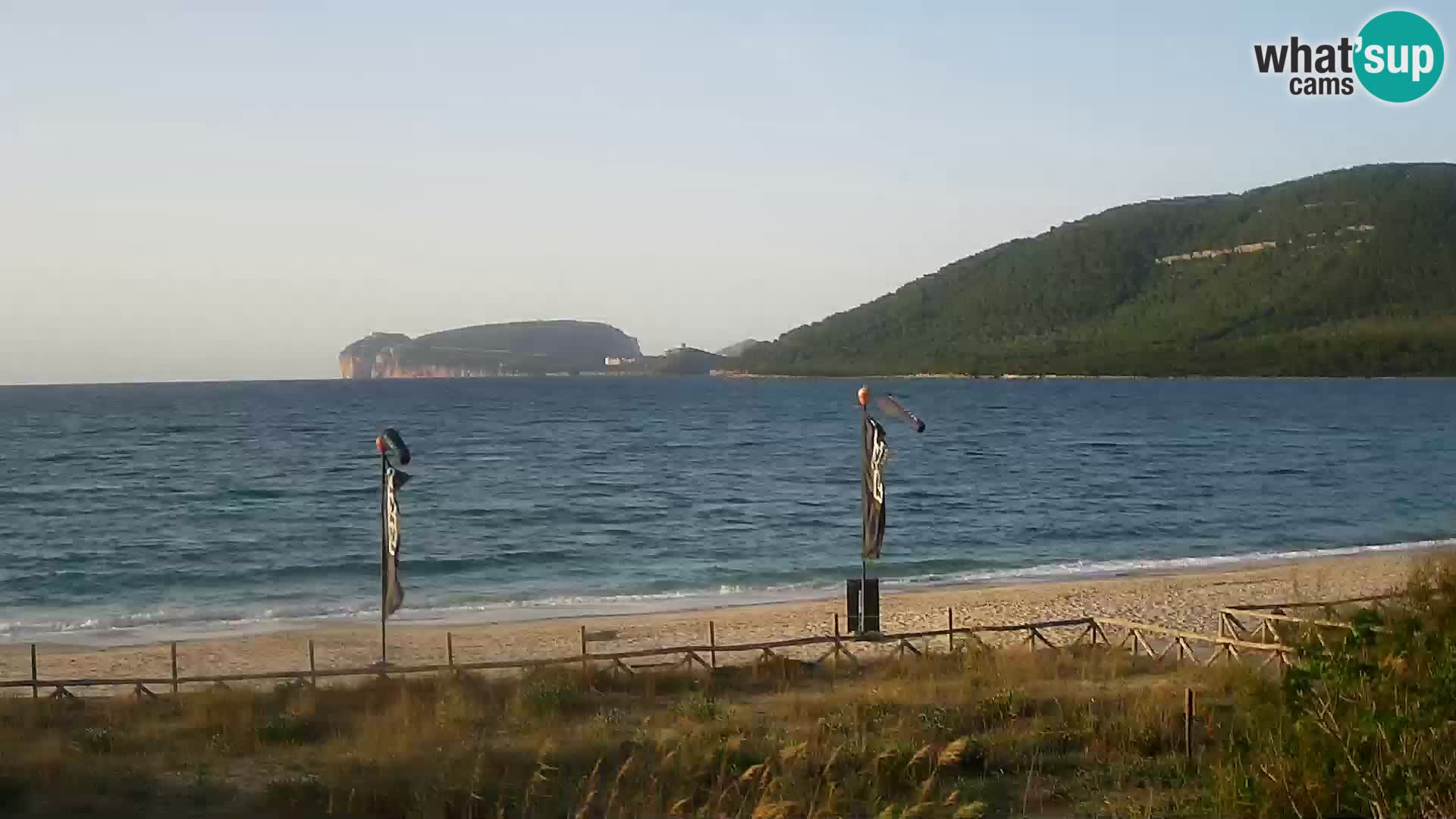 Spletna kamera plaža La Stalla Riviera del Corallo – Alghero – Sardinija – Italija