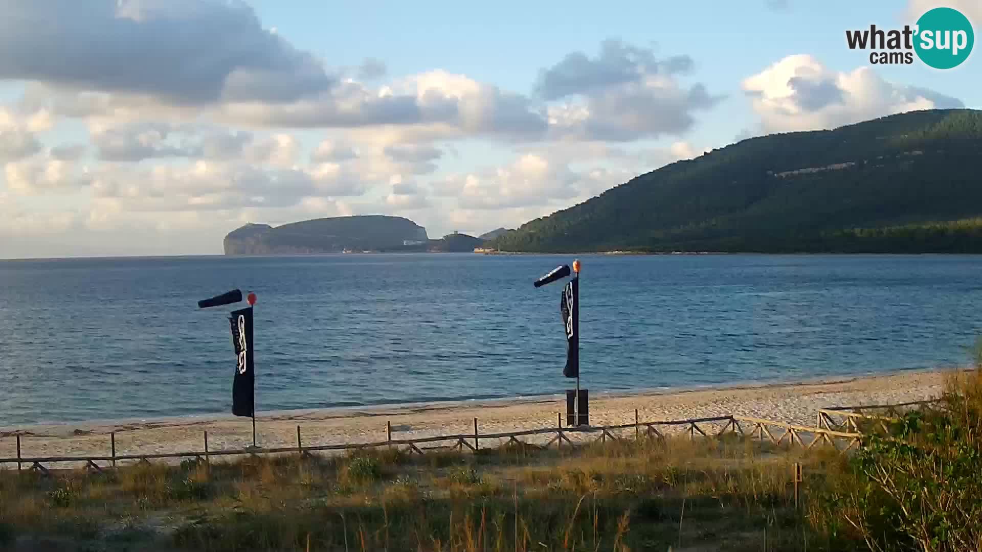 Webcam spiaggia La Stalla Riviera del Corallo – Alghero – Sardegna