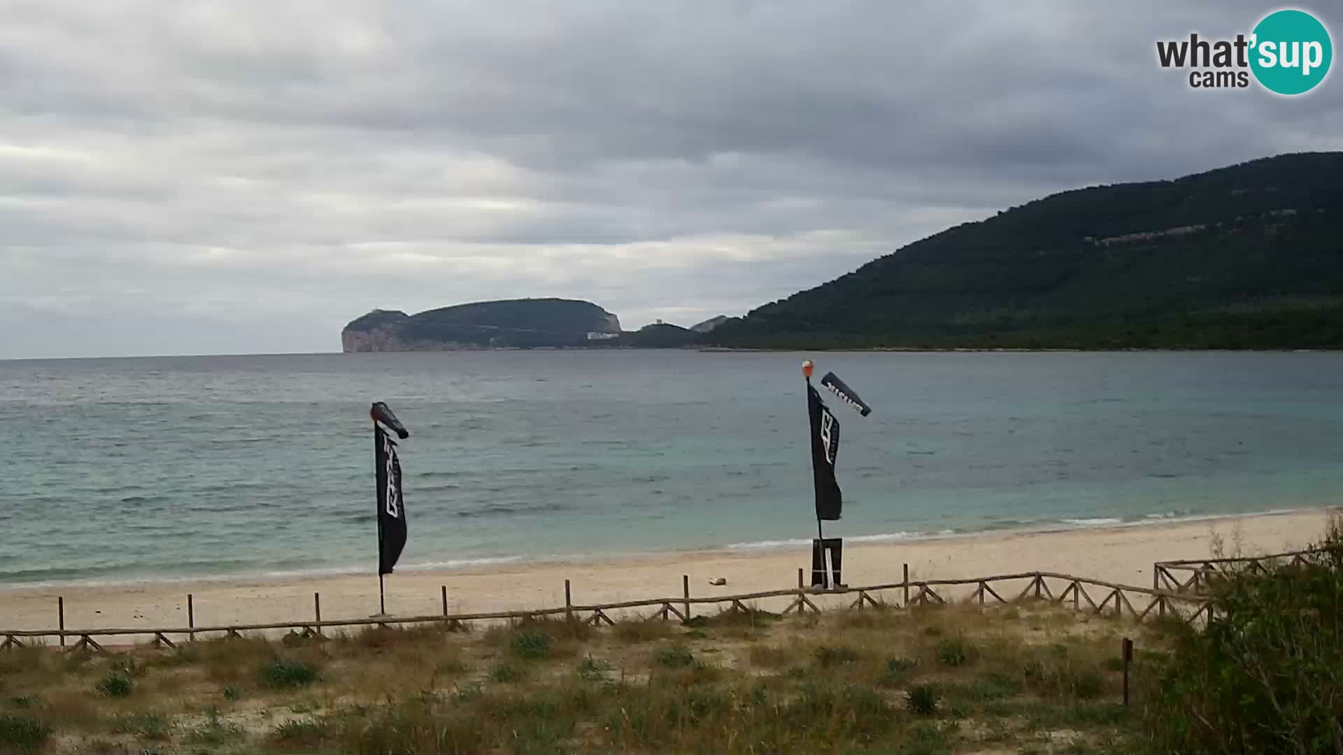 Spletna kamera plaža La Stalla Riviera del Corallo – Alghero – Sardinija – Italija