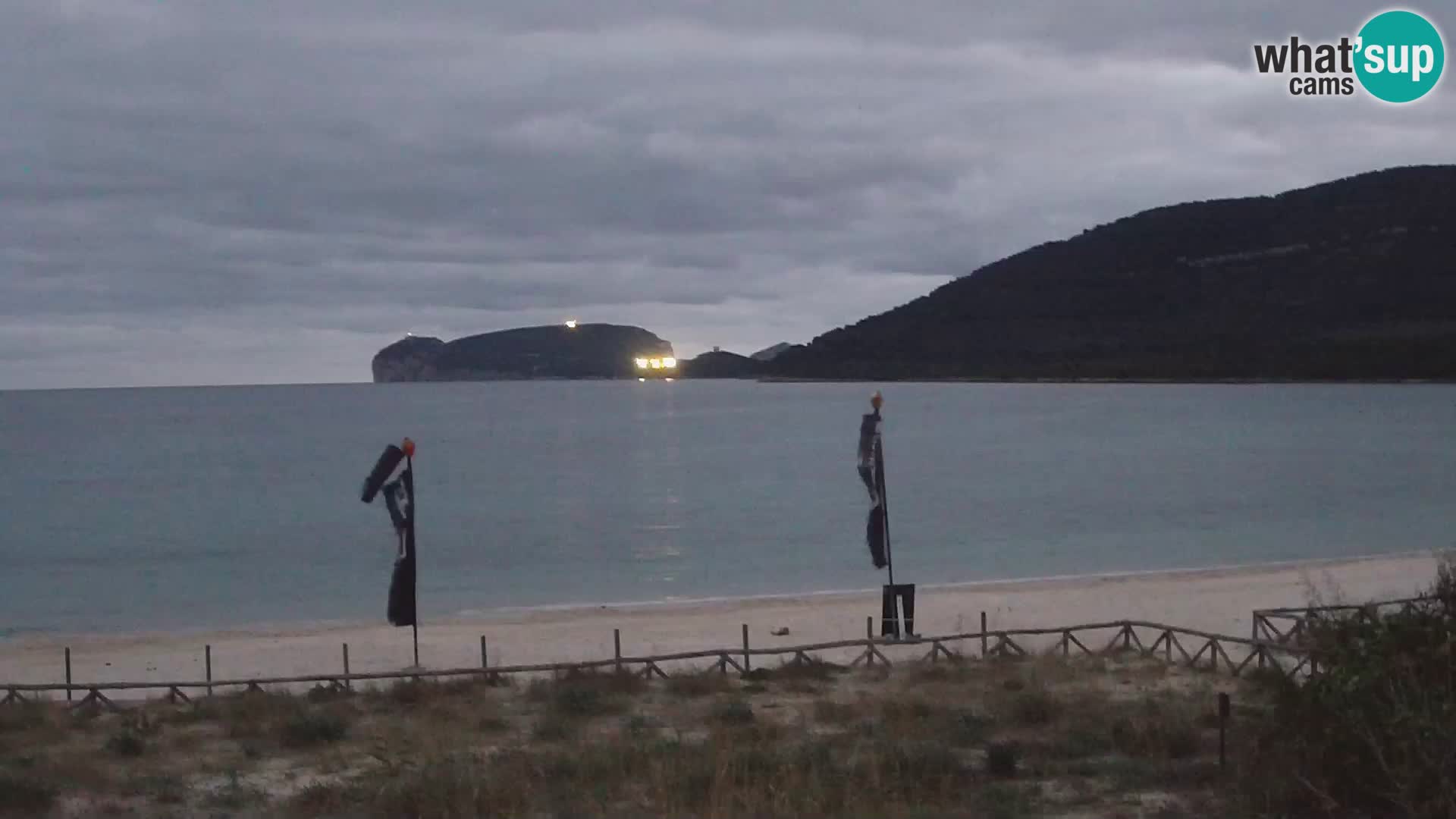 Spletna kamera plaža La Stalla Riviera del Corallo – Alghero – Sardinija – Italija