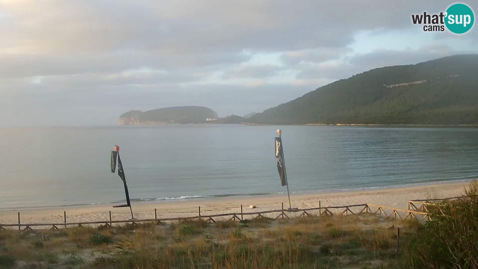 Spletna kamera plaža La Stalla Riviera del Corallo – Alghero – Sardinija – Italija