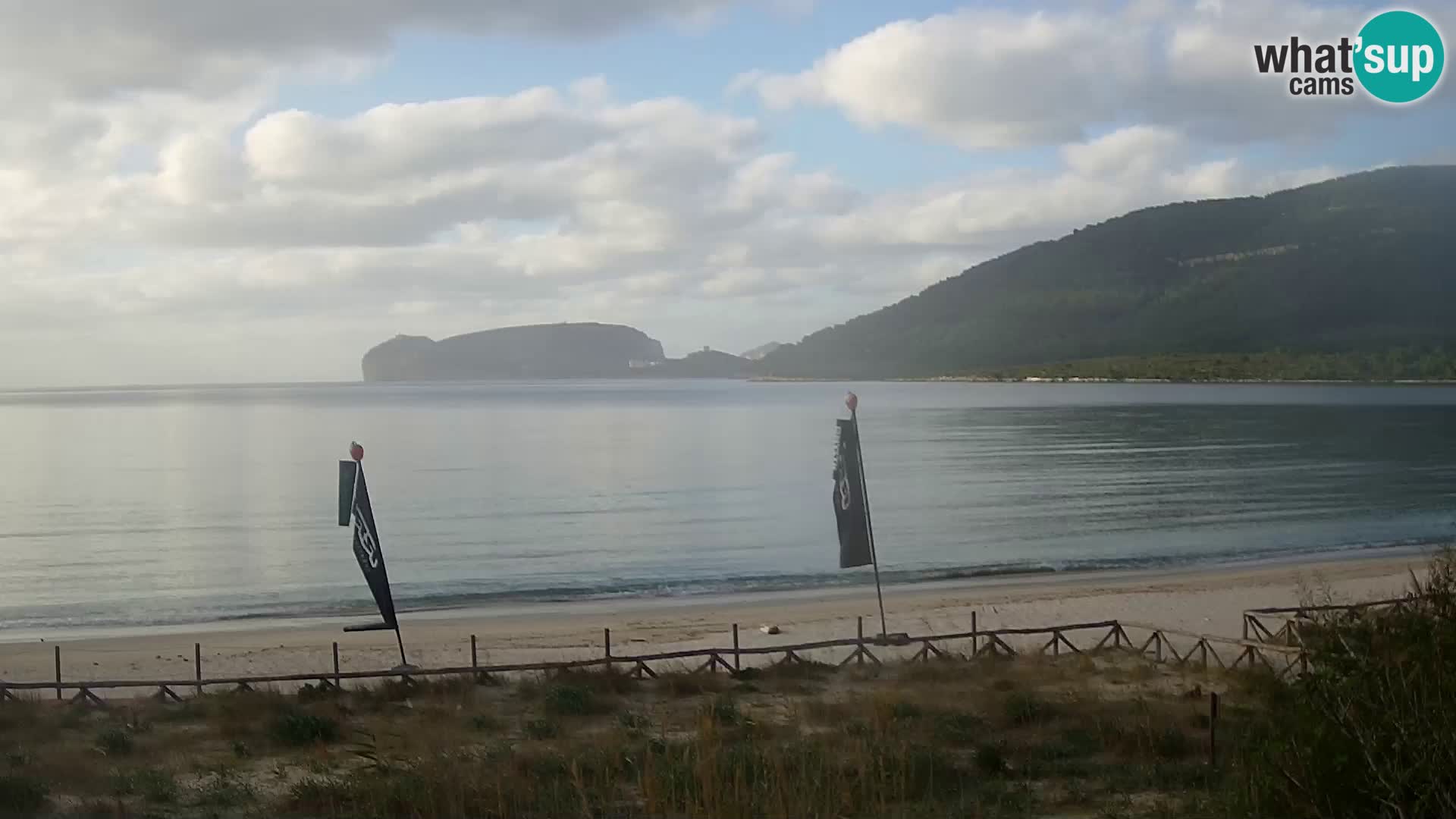 Spletna kamera plaža La Stalla Riviera del Corallo – Alghero – Sardinija – Italija