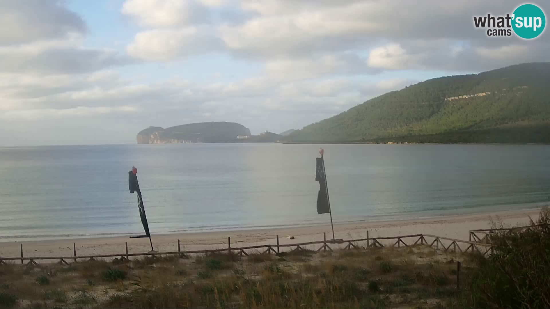 Spletna kamera plaža La Stalla Riviera del Corallo – Alghero – Sardinija – Italija