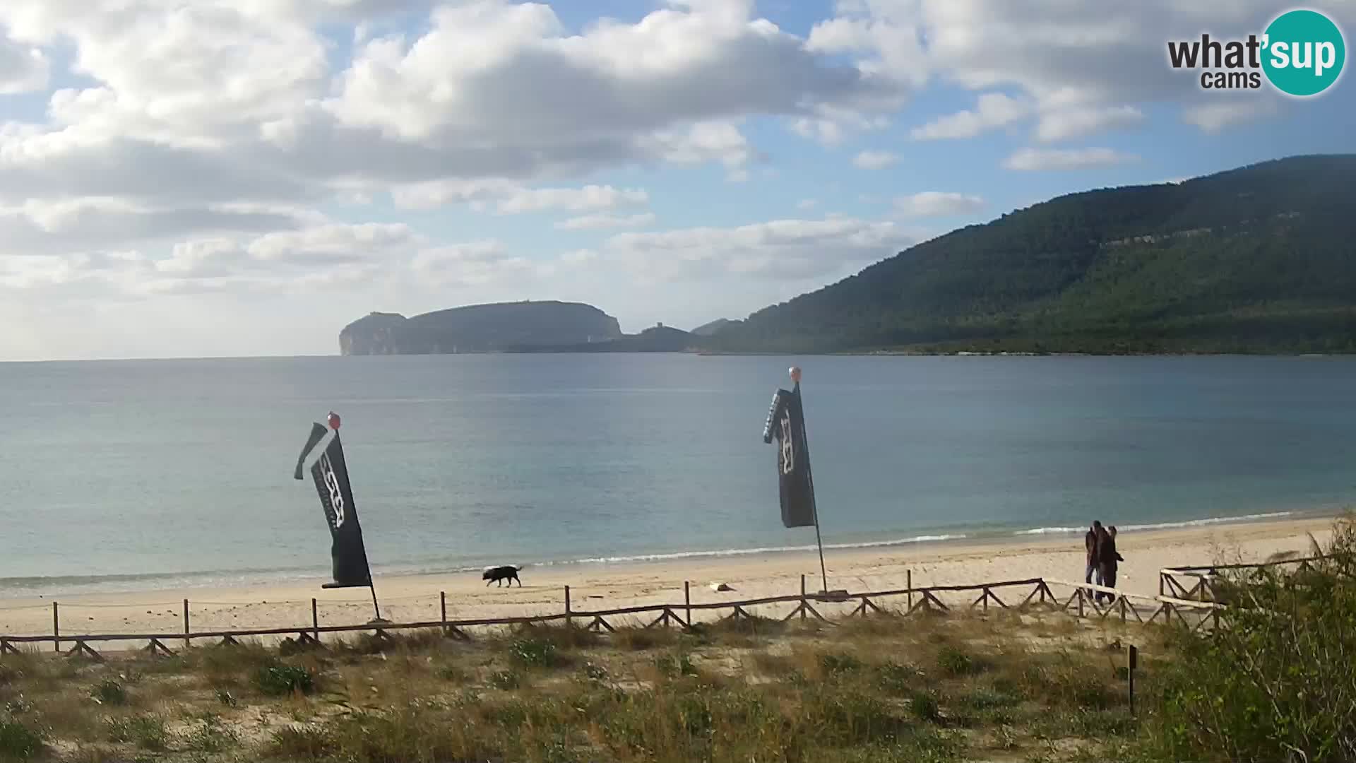 Spletna kamera plaža La Stalla Riviera del Corallo – Alghero – Sardinija – Italija