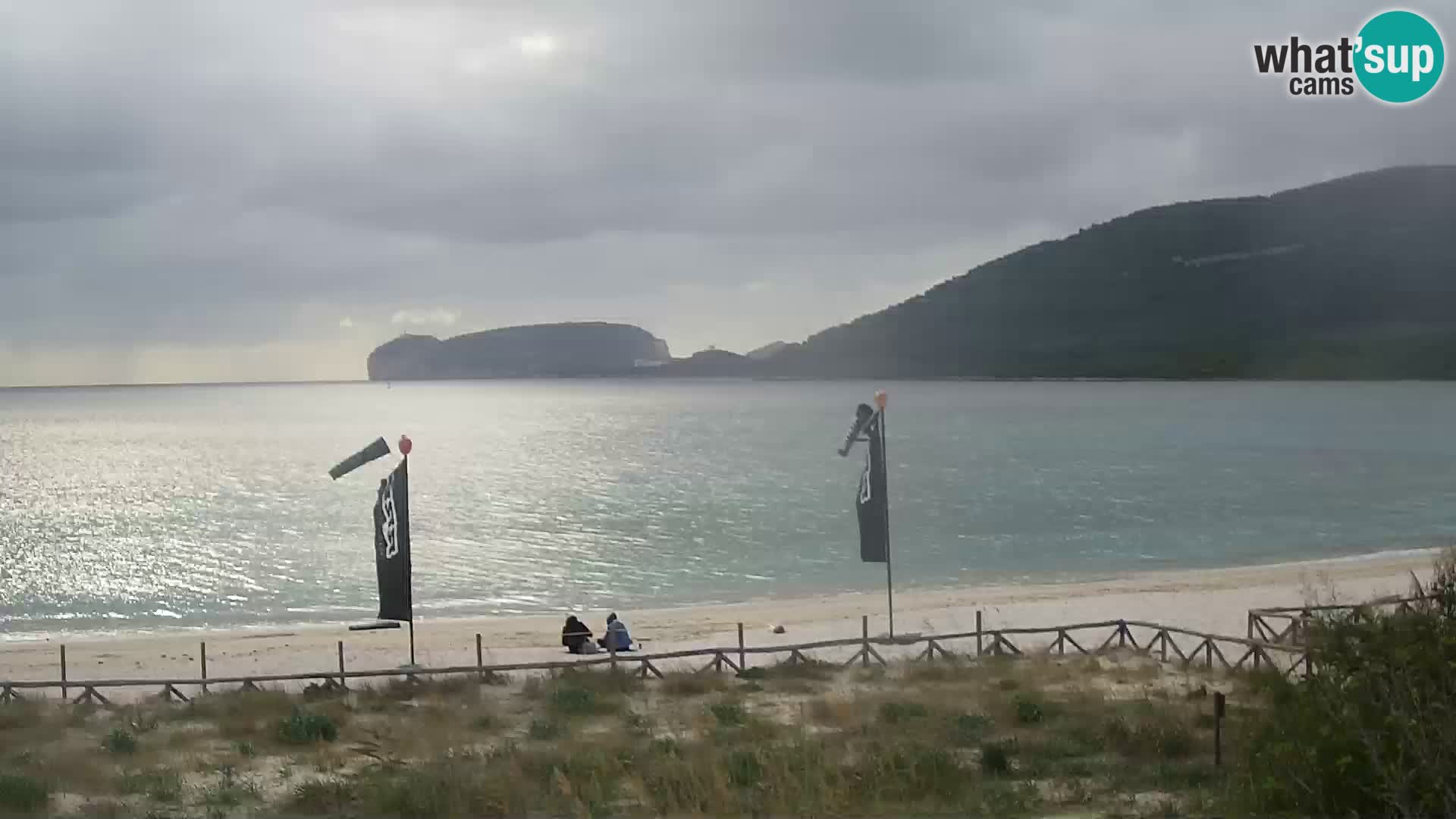 Spletna kamera plaža La Stalla Riviera del Corallo – Alghero – Sardinija – Italija